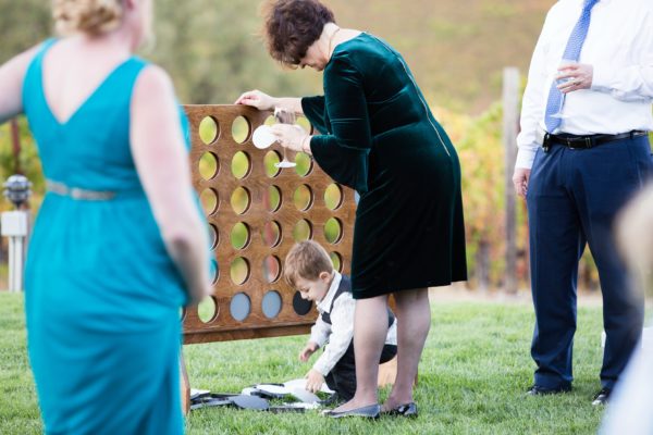 Wine Country Wedding Lawn Games